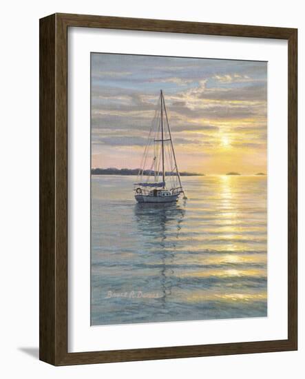 Resting Sails-Bruce Dumas-Framed Giclee Print