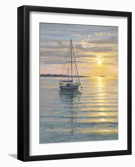 Resting Sails-Bruce Dumas-Framed Giclee Print