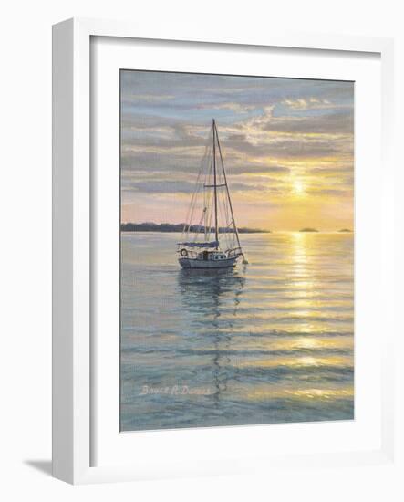 Resting Sails-Bruce Dumas-Framed Giclee Print