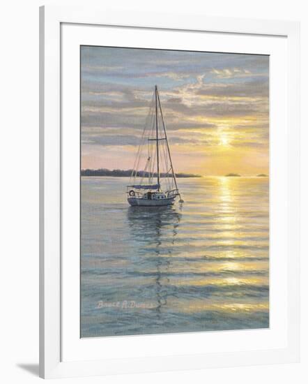 Resting Sails-Bruce Dumas-Framed Giclee Print