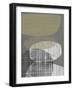 Resting Shapes III-Jennifer Goldberger-Framed Art Print