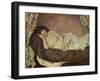 Resting Woman, 1877-Jean-Baptiste Armand Guillaumin-Framed Giclee Print