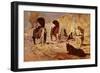 Resting-Giovanni Fattori-Framed Giclee Print