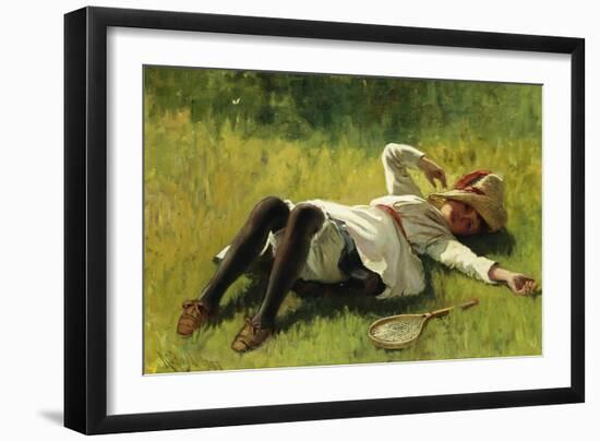 Resting-Charles Payne-Framed Giclee Print