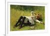 Resting-Charles Payne-Framed Giclee Print