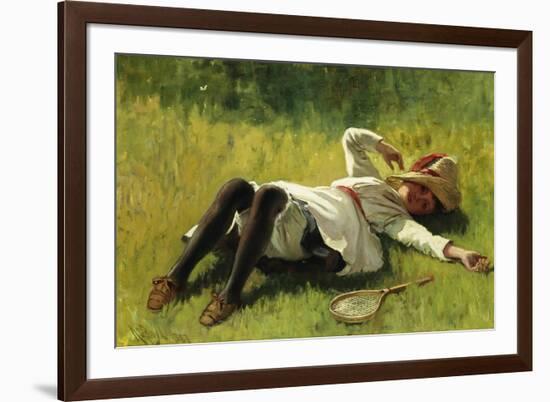 Resting-Charles Payne-Framed Giclee Print