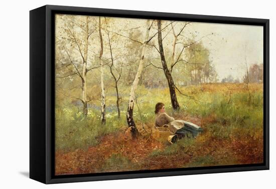 Resting-Benjamin D. Sigmund-Framed Stretched Canvas