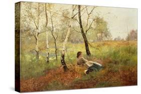 Resting-Benjamin D. Sigmund-Stretched Canvas