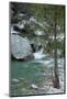 Restonica River, Gorges De La Restonica, Corte, Corsica, France-Walter Bibikow-Mounted Photographic Print