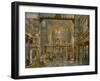 Restoration of Old St Peter'S, Rome, 1907-HW Brewer-Framed Giclee Print