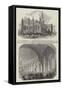 Restoration of Saint Nicholas Church, Great Yarmouth-null-Framed Stretched Canvas