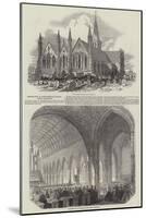 Restoration of Saint Nicholas Church, Great Yarmouth-null-Mounted Giclee Print
