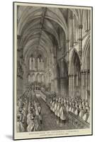 Restoration of Southwell Cathedral-null-Mounted Giclee Print