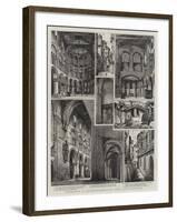 Restoration of St Bartholomew's the Great, West Smithfield-Henry William Brewer-Framed Giclee Print