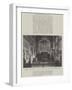 Restoration of the Church, Stratford-On-Avon, the Chancel, with the Tomb of Shakspere-null-Framed Giclee Print