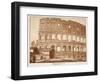 Restoration of the Colosseum from the Side of St. John Lateran, 1833-Agostino Tofanelli-Framed Premium Giclee Print