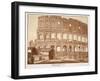 Restoration of the Colosseum from the Side of St. John Lateran, 1833-Agostino Tofanelli-Framed Giclee Print