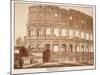 Restoration of the Colosseum from the Side of St. John Lateran, 1833-Agostino Tofanelli-Mounted Giclee Print