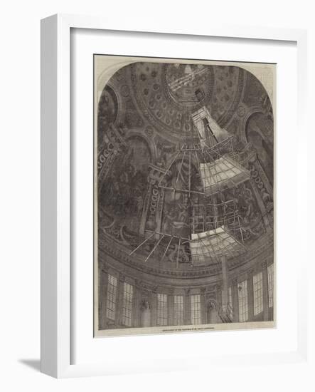 Restoration of the Paintings in St Paul's Cathedral-null-Framed Giclee Print