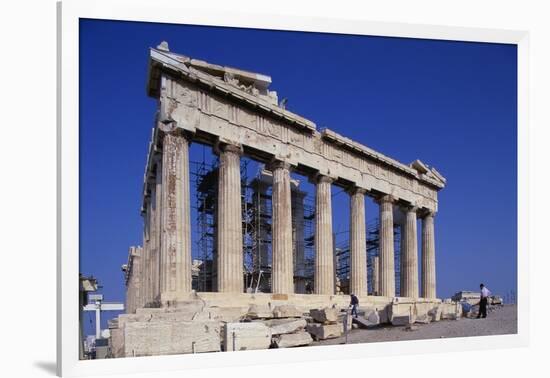 Restoration of the Parthenon-Paul Souders-Framed Photographic Print