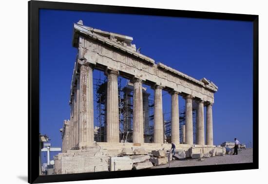 Restoration of the Parthenon-Paul Souders-Framed Photographic Print