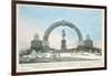 Restoration of the Statue of Henry IV on Pont Neuf, Paris, 25 August 1818-null-Framed Giclee Print