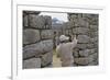 Restoration work at the Inca ruins of Machu Picchu, UNESCO World Heritage Site, Peru, South America-Julio Etchart-Framed Photographic Print