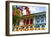 Restored and Colourfully Painted Old Shophouses in Chinatown, Singapore, Southeast Asia, Asia-Fraser Hall-Framed Photographic Print