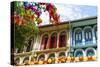 Restored and Colourfully Painted Old Shophouses in Chinatown, Singapore, Southeast Asia, Asia-Fraser Hall-Stretched Canvas