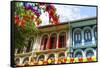 Restored and Colourfully Painted Old Shophouses in Chinatown, Singapore, Southeast Asia, Asia-Fraser Hall-Framed Stretched Canvas