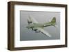 Restored B17F Flying Fortress-null-Framed Art Print