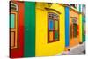 Restored Building in Little India, Singapore-null-Stretched Canvas