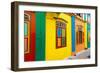 Restored Building in Little India, Singapore-null-Framed Premium Photographic Print