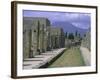 Restored Buildings in Roman Town Buried in Ad 79 by Ash Flows from Mount Vesuvius, Campania, Italy-Anthony Waltham-Framed Photographic Print