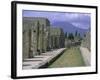 Restored Buildings in Roman Town Buried in Ad 79 by Ash Flows from Mount Vesuvius, Campania, Italy-Anthony Waltham-Framed Photographic Print