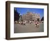 Restored Guildhouses, and the Brabo Fountain, Grote Markt, Antwerp, Belgium-Richard Ashworth-Framed Photographic Print