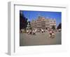 Restored Guildhouses, and the Brabo Fountain, Grote Markt, Antwerp, Belgium-Richard Ashworth-Framed Photographic Print