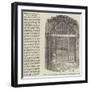 Restored Ironwork of the Chantry and Tomb of Henry V, in Westminster Abbey-null-Framed Giclee Print