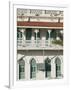 Restored Merchant Houses, Mutrah Corniche, Mutrah, Muscat, Oman-Walter Bibikow-Framed Photographic Print
