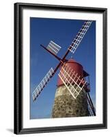 Restored Mill, Madalena, Pico, Azores, Portugal, Europe-Ken Gillham-Framed Photographic Print