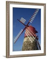 Restored Mill, Madalena, Pico, Azores, Portugal, Europe-Ken Gillham-Framed Photographic Print