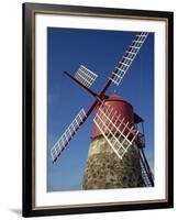 Restored Mill, Madalena, Pico, Azores, Portugal, Europe-Ken Gillham-Framed Photographic Print