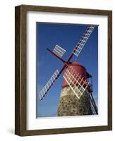 Restored Mill, Madalena, Pico, Azores, Portugal, Europe-Ken Gillham-Framed Photographic Print