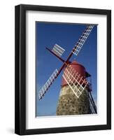 Restored Mill, Madalena, Pico, Azores, Portugal, Europe-Ken Gillham-Framed Photographic Print