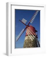 Restored Mill, Madalena, Pico, Azores, Portugal, Europe-Ken Gillham-Framed Photographic Print