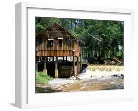 Restored Mill Near Riley, in Monroe County, Southern Alabama, Alabama, USA-Robert Francis-Framed Photographic Print