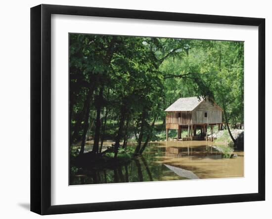 Restored Mill Near Riley in Monroe County, Southern Alabama, USA-Robert Francis-Framed Photographic Print