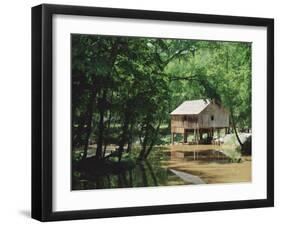 Restored Mill Near Riley in Monroe County, Southern Alabama, USA-Robert Francis-Framed Photographic Print