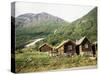 Restored Old Farm Buildings Near Loen, Olden, Norway, Scandinavia-Richard Ashworth-Stretched Canvas