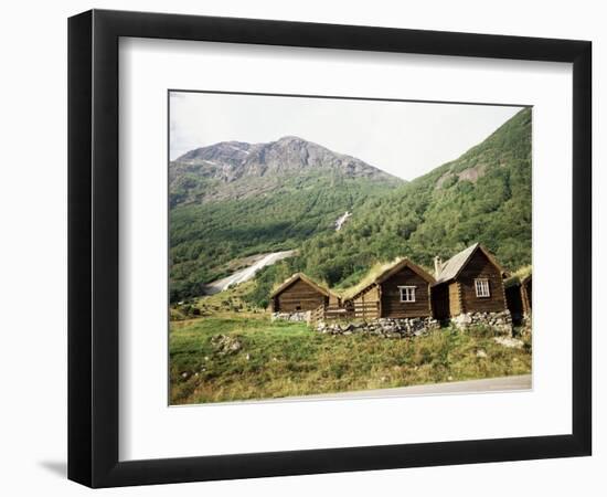 Restored Old Farm Buildings Near Loen, Olden, Norway, Scandinavia-Richard Ashworth-Framed Photographic Print